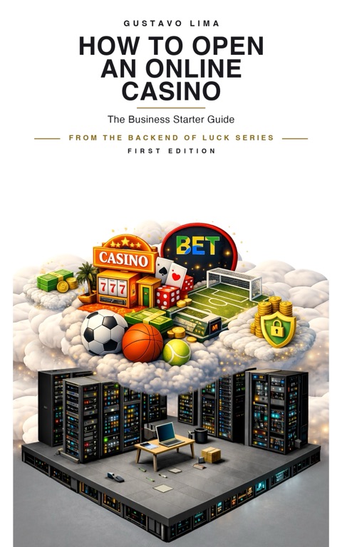 How to Open an Online Casino: The Business Starter Guide, book cover